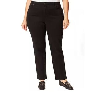 Gloria Vanderbilt NWT Women's Amanda Jeans Black Size 22W